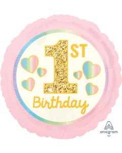 18C HB GIRL 1ST PINK & GOLD (PKG)(D) sale