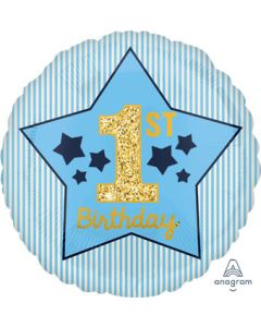 18C HB BOY 1ST BLUE & GOLD (D) sale
