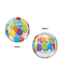 ORBZ HB CELEBRATION CLEAR FILM 16" (PKG)