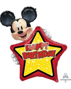 LRG SHP HB MICKEY MOUSE FOREVER PERSONALIZED 33" (PKG)