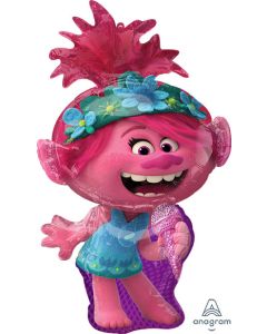 LRG SHP TROLLS WORLD TOUR POPPY 37" (PKG)