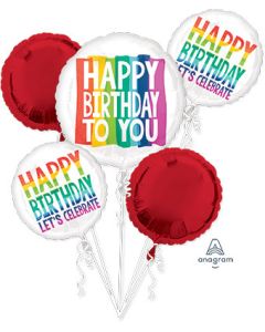 BOUQUET HB TO YOU RAINBOW WISHES (PKG)