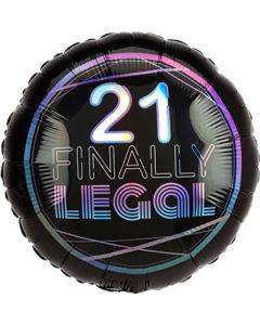 18C HB FINALLY 21 LEGAL (HOLO)(PKG)