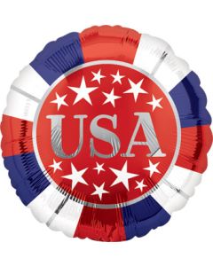 18VLP USA STARS RED WHITE BLUE