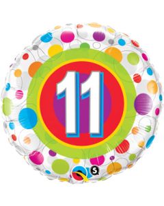 18C AGE 11 COLORFUL DOTS (PKG)(D) sale