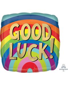 18SQ GOOD LUCK RAINBOW STRIPES (D) sale
