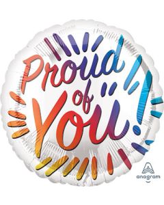 18C PROUD OF YOU RAINBOW LETTERS (PKG)