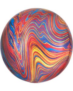ORBZ MARBLEZ MULTI COLORFUL 16" (PKG)(D)