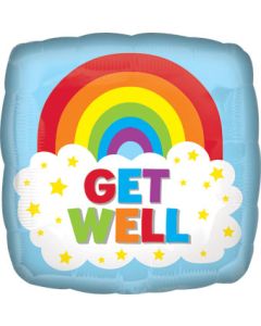 18SQ VLP GET WELL RAINBOW CLOUD