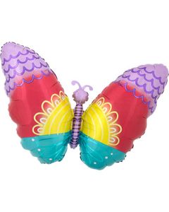 18SHP PASTEL TIE DYE BUTTERFLY (D) sale