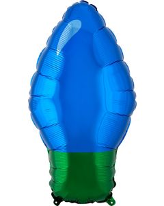 18SHP BLUE CHRISTMAS LIGHT BULB (PKG)(D) sale