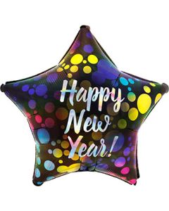 19S IRIDESCENT NEW YEAR BUBBLES (HOLO)(D) sale