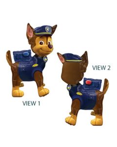 LRG SHP SITTING PAW PATROL CHASE 24" (PKG) AIR FILL