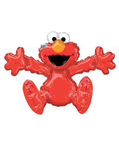 LRG SHP SITTING ELMO 26" (PKG) AIR FILL