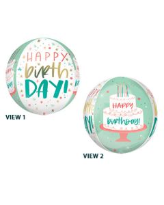 ORBZ HB CAKE DAY 16" (PKG)