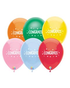 12C FUNSATIONAL CONGRATS 2-SIDED ASST (BAG 50)