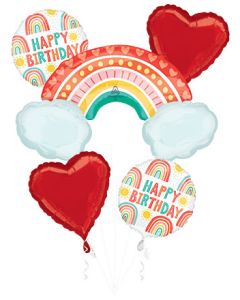 BOUQUET HB RETRO RAINBOW (PKG)