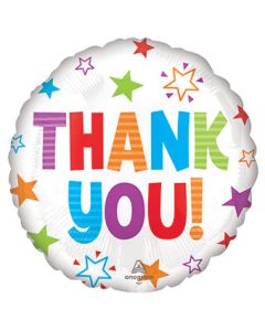 18C THANK YOU COLORFUL STARS (PKG)