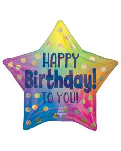 19S HB TO YOU OMBRE W/GOLD DOTS (HOLO)(PKG)