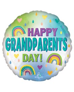 18C HAPPY GRANDPARENTS DAY RAINBOWS (PKG)