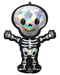 LRG SHP IRIDESCENT SKELETON (HOLO) 34" (D) sale