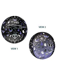ORBZ MOONLIGHT HAPPY HALLOWEEN 16" (PKG)(D) sale