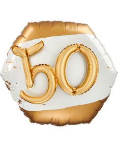 LRG SHP GOLDEN AGE 50 30" (MULTI-BALLOON)(PKG)(D) sale