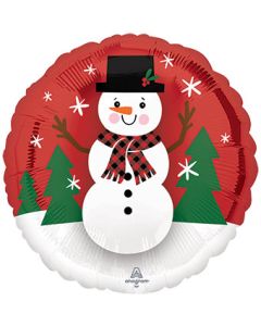 18C SMILEY SNOWMAN (D) sale