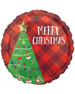 18C FESTIVE CHRISTMAS TREE PLAID (D) sale