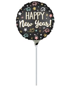 9C NEW YEAR CONFETTI SATIN AIR FILL ONLY