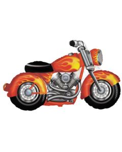 LRG SHP MOTORCYCLE SNARLEY 45" (PKG)