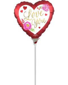 4H LOVE WATERCOLOR FLORAL SATIN AIR FILL ONLY (D) sale
