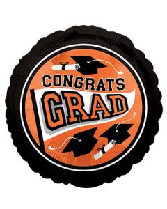 18C CONGRATS GRAD BE TRUE TO YOUR SCHOOL ORANGE (D) sale