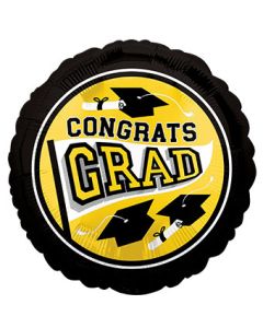 18C CONGRATS GRAD BE TRUE TO YOUR SCHOOL YELLOW (D) sale