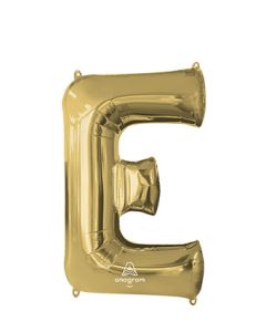LRG SHP LETTER E WHITE GOLD ANAGRAM (PKG)(D)