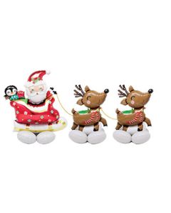 AIRLOONZ SANTA/REINDEER KIT 99"w x 51"h (PKG)(D) sale