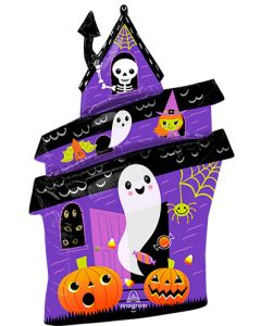 LRG SHP HALLOWEEN HAUNTED HOUSE 32" (D) sale