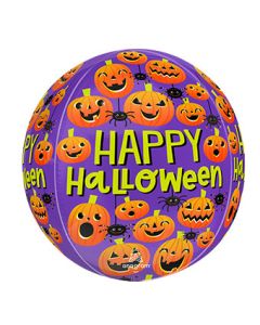 ORBZ HAPPY HALLOWEEN SPIDERS & PUMPKINS 16" (PKG)(D) sale