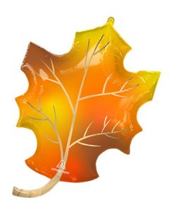 LRG SHP FALL LEAF SATIN 34" (PKG)(D) sale