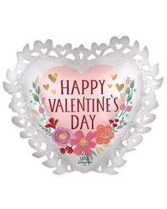 LRG SHP INTRICATES HVD SATIN FLOWERS 23" (PKG)(D) sale