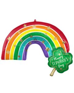 LRG SHP ST. PATRICK'S DAY RAINBOW 31" (PKG)(D) sale