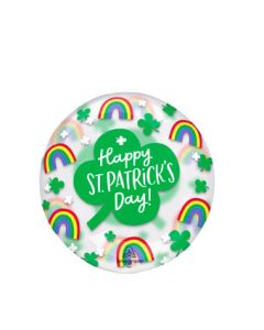 CLEARZ CLEARLY RAINBOWS & SHAMROCKS 18" (PKG)(PK1)(D)