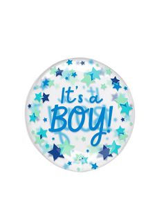 CLEARZ IT'S A BOY STARS 18" (PKG)(PK1)