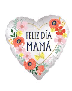 18H FELIZ DIA MAMA SATIN BLOOMS (D) sale