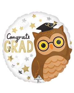 18C CONGRATS GRAD OWL