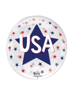 CLEARZ USA CLEAR STARS 18" (PKG)(PK1)(D) sale