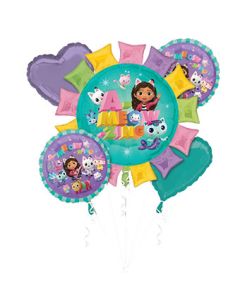 BOUQUET GABBY'S DOLLHOUSE (PKG)