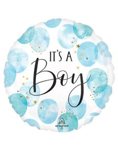 18C BABY BOY BLUE WATERCOLOR