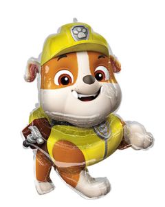 LRG SHP PAW PATROL RUBBLE 32" (PKG)