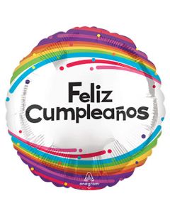 18C FELIZ CUMPLEANOS ARCOIRIS (D)